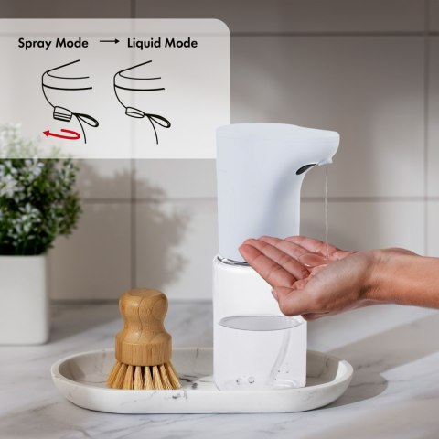 AUTOMATYCZNY DOZOWNIK PROMEDIx, POJEMNIK DYS PENSER DO PŁYNNYCH MYDEŁ, PŁYNÓW DEZYNFEKUJĄCYCH, 300ML, 4xAA, BIAŁY, PR-540 W AUTOMATYCZNY DOZOWNIK PROMEDIx, POJEMNIK DYS PENSER DO PŁYNNYCH MYDEŁ, PŁYNÓW DEZYNFEKUJĄCYCH, 300ML, 4xAA, BIAŁY, PR-540 W
