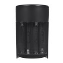 AUTOMATYCZNY DOZOWNIK PROMEDIx,  POJEMNIK DYS PENSER DO  PŁYNNYCH MYDEŁ,  PŁYNÓW DEZYNFEKUJĄCYCH, 300ML, 4xAA, CZARNY, PR-540 B