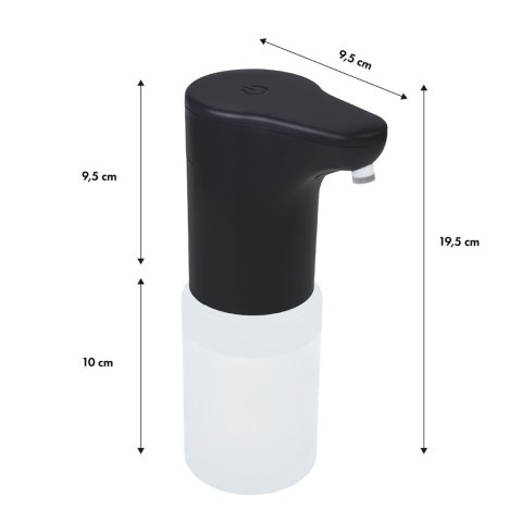 AUTOMATYCZNY DOZOWNIK PROMEDIx, POJEMNIK DYS PENSER DO PŁYNNYCH MYDEŁ, PŁYNÓW DEZYNFEKUJĄCYCH, 300ML, 4xAA, CZARNY, PR-540 B AUTOMATYCZNY DOZOWNIK PROMEDIx, POJEMNIK DYS PENSER DO PŁYNNYCH MYDEŁ, PŁYNÓW DEZYNFEKUJĄCYCH, 300ML, 4xAA, CZARNY, PR-540 B