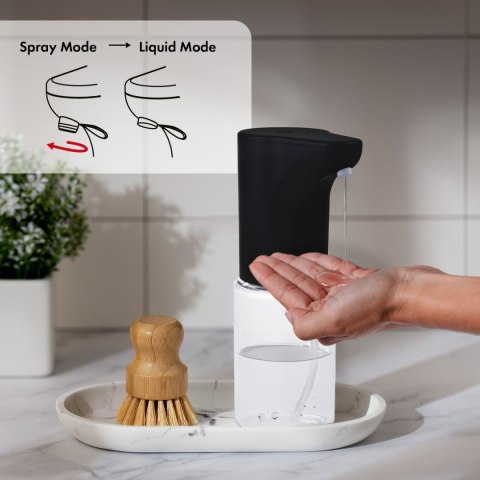 AUTOMATYCZNY DOZOWNIK PROMEDIx, POJEMNIK DYS PENSER DO PŁYNNYCH MYDEŁ, PŁYNÓW DEZYNFEKUJĄCYCH, 300ML, 4xAA, CZARNY, PR-540 B AUTOMATYCZNY DOZOWNIK PROMEDIx, POJEMNIK DYS PENSER DO PŁYNNYCH MYDEŁ, PŁYNÓW DEZYNFEKUJĄCYCH, 300ML, 4xAA, CZARNY, PR-540 B
