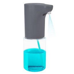 AUTOMATYCZNY DOZOWNIK PROMEDIx,  POJEMNIK DYS PENSER DO  PŁYNNYCH MYDEŁ,  PŁYNÓW DEZYNFEKUJĄCYCH, 300ML, 4xAA, SZARY, PR-540 GR