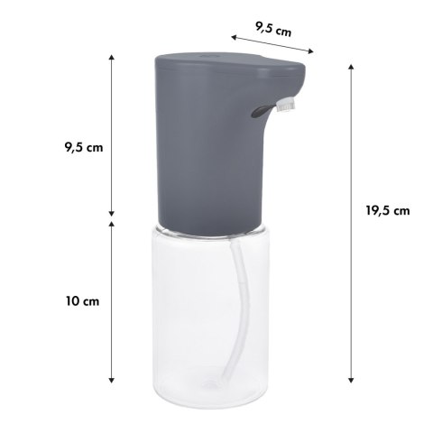 AUTOMATYCZNY DOZOWNIK PROMEDIx, POJEMNIK DYS PENSER DO PŁYNNYCH MYDEŁ, PŁYNÓW DEZYNFEKUJĄCYCH, 300ML, 4xAA, SZARY, PR-540 GR AUTOMATYCZNY DOZOWNIK PROMEDIx, POJEMNIK DYS PENSER DO PŁYNNYCH MYDEŁ, PŁYNÓW DEZYNFEKUJĄCYCH, 300ML, 4xAA, SZARY, PR-540 GR