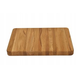 DESKA DO KROJENIA, KUCHENNA, DĘBOWA, DREWNIANA, PREMIUM