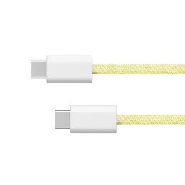 KABEL USB TY PU C - USB TY PU C 60 W 1 M ŻÓŁTY KRUGER&MATZ BASIC