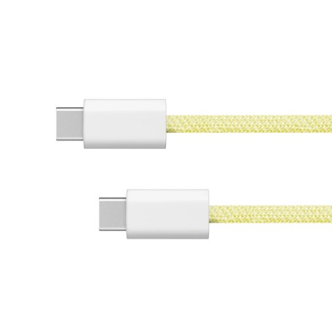 KABEL USB TY PU C - USB TY PU C 60 W 1 M ŻÓŁTY KRUGER&MATZ BASIC