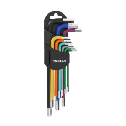 KLUCZE IMBUSOWE DŁUGIE K PL.9 SZT. 1.5-10MM, S2,  PROLINE