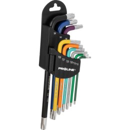 KLUCZE TORx DŁUGIE K PL.9 SZT. T10-T50, S2,  PROLINE
