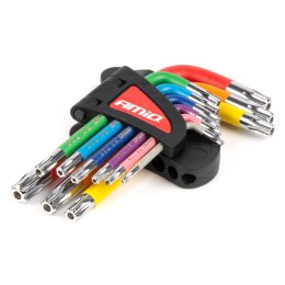 KLUCZE TORx KRÓTKIE ZESTAW 9 SZT. S2 AMIO-04300