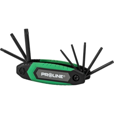 KLUCZE TORx T9-T40 ZE SKUWKĄ K PL. 8 SZT PROLINE KLUCZE TORx T9-T40 ZE SKUWKĄ K PL. 8 SZT PROLINE