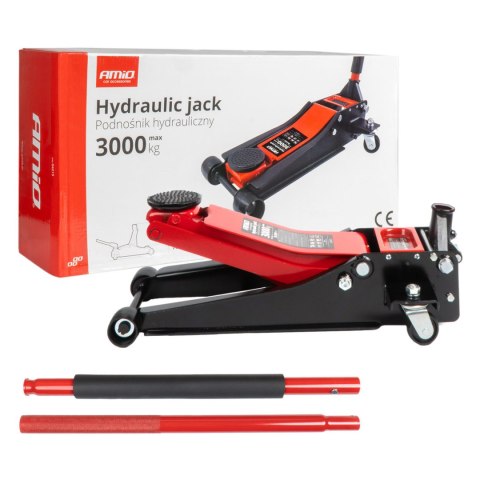 PODNOŚNIK HYDRAULICZNY NISKO PROFILOWY LEWAREK TY PU ŻABA 3T 3000KG CE 75/510MM AMIO-04215 PODNOŚNIK HYDRAULICZNY NISKO PROFILOWY LEWAREK TY PU ŻABA 3T 3000KG CE 75/510MM AMIO-04215