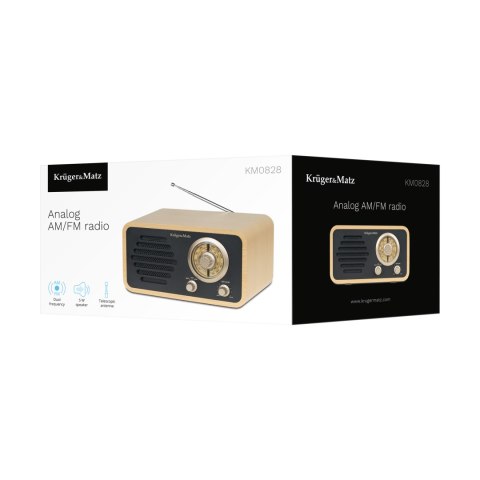 RADIO DOMOWE KRUGER&MATZ MODEL KM0828 RADIO DOMOWE KRUGER&MATZ MODEL KM0828