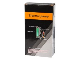 44-581# POM PKA ELEKTRYCZNA DO  PALIWA SREBRNA 12V