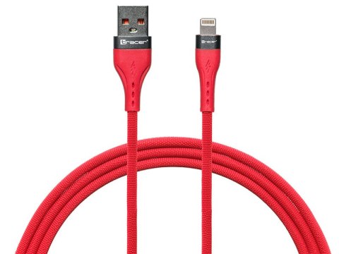KABEL TRACER USB A - LIGHTNING 1M RD KABEL TRACER USB A - LIGHTNING 1M RD