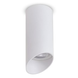 O PRAWA NATYNKOWA / TUBA MACLEAN,  PUNKTOWA, OKRĄGŁA, ALUMINIOWA, GU10, 55x130MM, KOLOR BIAŁY, MCE360 W
