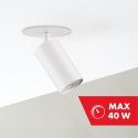 O PRAWA PODTYNKOWA / TUBA MACLEAN, PUNKTOWA, OKRĄGŁA, ALUMINIOWA, GU10, 55x100MM, KOLOR BIAŁY, MCE364 W O PRAWA PODTYNKOWA / TUBA MACLEAN, PUNKTOWA, OKRĄGŁA, ALUMINIOWA, GU10, 55x100MM, KOLOR BIAŁY, MCE364 W