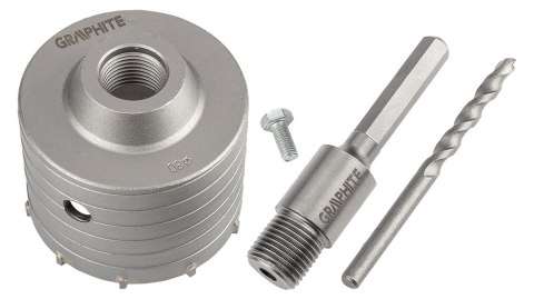 OTWORNICA WIDIOWA 80 MM Z ADA PTEREM HEX ORAZ WIERTŁEM PILOTUJĄCYM OTWORNICA WIDIOWA 80 MM Z ADA PTEREM HEX ORAZ WIERTŁEM PILOTUJĄCYM