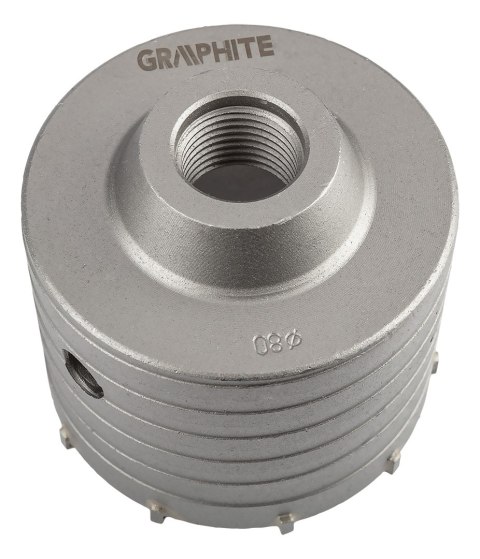 OTWORNICA WIDIOWA 80 MM Z ADA PTEREM HEX ORAZ WIERTŁEM PILOTUJĄCYM OTWORNICA WIDIOWA 80 MM Z ADA PTEREM HEX ORAZ WIERTŁEM PILOTUJĄCYM