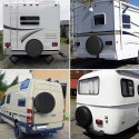 POKROWCE NA KOŁA - ZESTAW 4 SZT. XTROBB 25640