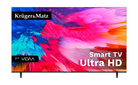 TELEWIZOR KRUGER&MATZ 65" UHD SMART DVB-T2/S2 H.265 HEVC TELEWIZOR KRUGER&MATZ 65" UHD SMART DVB-T2/S2 H.265 HEVC
