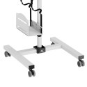 WÓZEK STAND  PROFESJONALNY MACLEAN, MOBILNE STANOWISKO KOM PUTEROWE NA KÓŁKACH, MAx 17"-32", MAx 20KG, MC-793 W
