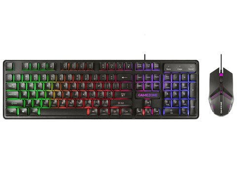 ZESTAW MYSZ I KLAWIATURA GAMEZONE BOOST USB ZESTAW MYSZ I KLAWIATURA GAMEZONE BOOST USB
