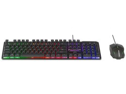 ZESTAW MYSZ I KLAWIATURA GAMEZONE BOOST USB