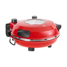 PIEC DO  PIZZY TEESA SUPREME + , 1200 W, 32 CM , OKIENKO , WYJMOWANY KAMIEŃ, STEROWANIE DWIEMA GRZAŁKAMI