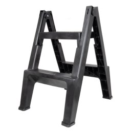 TABORET DRABINKOWY SKŁADANY 51,5CM 150KG AMIO-04267
