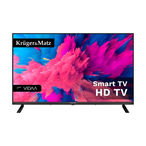 TELEWIZOR KRUGER&MATZ 32" HD SMART DVB-T2/S2 H.265 HEVC TELEWIZOR KRUGER&MATZ 32" HD SMART DVB-T2/S2 H.265 HEVC