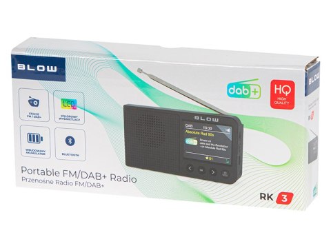 77-573# RADIO KUCHENNE FM/DAB+ BLOW RK3 BT CZARNE 77-573# RADIO KUCHENNE FM/DAB+ BLOW RK3 BT CZARNE