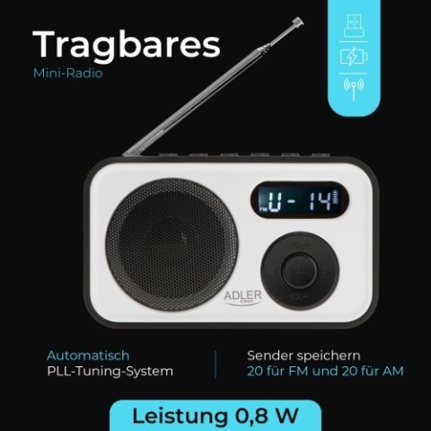 AD 1906 RADIO CYFROWE - PLL AM/FM AD 1906 RADIO CYFROWE - PLL AM/FM