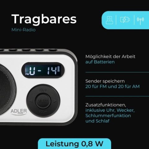 AD 1906 RADIO CYFROWE - PLL AM/FM AD 1906 RADIO CYFROWE - PLL AM/FM