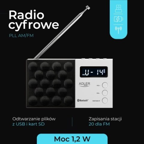 AD 1908 RADIO CYFROWE PLL AM/FM AD 1908 RADIO CYFROWE PLL AM/FM