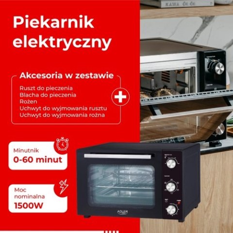 AD 6025 PIEKARNIK ELEKTRYCZNY 35L AD 6025 PIEKARNIK ELEKTRYCZNY 35L