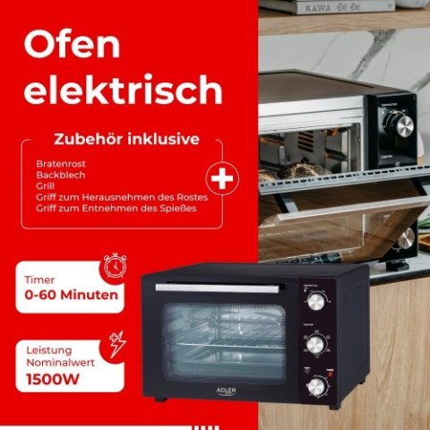 AD 6025 PIEKARNIK ELEKTRYCZNY 35L AD 6025 PIEKARNIK ELEKTRYCZNY 35L