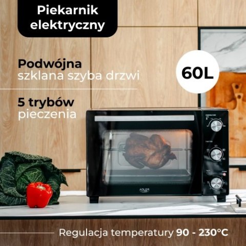 AD 6028 PIEKARNIK ELEKTRYCZNY 60L AD 6028 PIEKARNIK ELEKTRYCZNY 60L