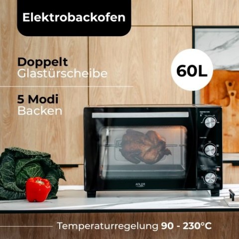 AD 6028 PIEKARNIK ELEKTRYCZNY 60L AD 6028 PIEKARNIK ELEKTRYCZNY 60L