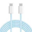KABEL USB TY PU C - USB TY PU C 100 W 1,5 M NIEBIESKI KRUGER&MATZ BASIC