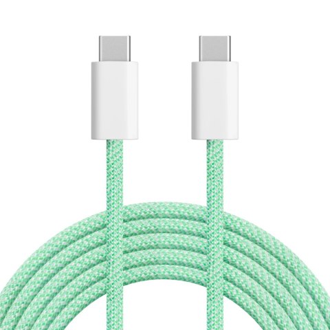 KABEL USB TY PU C - USB TY PU C 100 W 1 M ZIELONY KRUGER&MATZ BASIC KABEL USB TY PU C - USB TY PU C 100 W 1 M ZIELONY KRUGER&MATZ BASIC