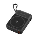 POWERBANK INDUKCYJNY KRUGER&MATZ 10000 MAH MAG SAFE Z KABLEM CZARNY