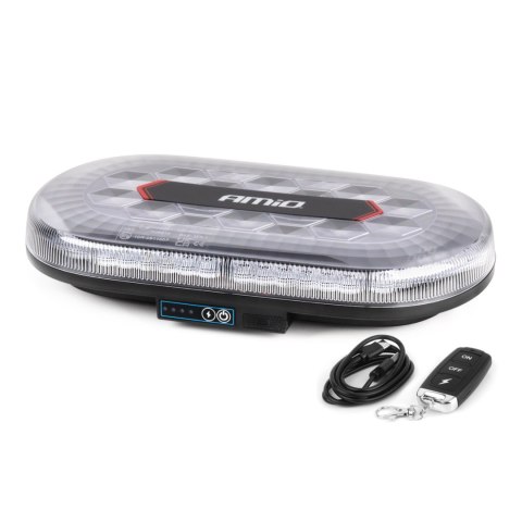 BELKA OSTRZEGAWCZA BEZ PRZEWODOWA LED Z PILOTEM R65 R10 326x186x63 26W 12V 24V AMIO-04369 BELKA OSTRZEGAWCZA BEZ PRZEWODOWA LED Z PILOTEM R65 R10 326x186x63 26W 12V 24V AMIO-04369