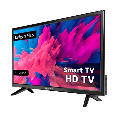 TELEWIZOR 24" KRUGER&MATZ SMART VIDAA DVB-T2 TELEWIZOR 24" KRUGER&MATZ SMART VIDAA DVB-T2