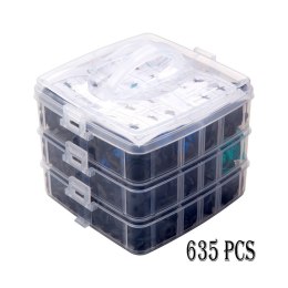 ZESTAW S PINEK SAMOCHODOWYCH 635 SZTUK E6089