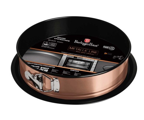 FORMA TORTOWNICA DO PIECZENIA 26cm BERLINGER HAUS ROSEGOLD BH-6475