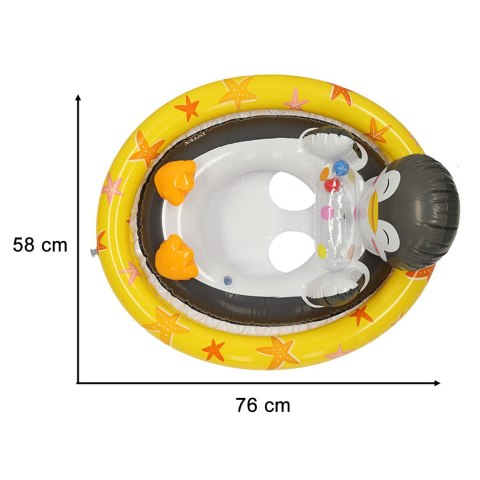 KÓŁKO DO PŁYWANIA DLA NIEMOWLĄT KOŁO PONTONIK DLA DZIECI DMUCHANY Z SIEDZISKIEM PINGWIN MAX 23KG 3-4LATA INTEX 59570 KÓŁKO DO PŁYWANIA DLA NIEMOWLĄT KOŁO PONTONIK DLA DZIECI DMUCHANY Z SIEDZISKIEM PINGWIN MAX 23KG 3-4LATA INTEX 59570
