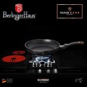 PATELNIA GRANITOWA 24CM WYLEWEKI GŁĘBOKA BERLINGER HAUS BLACK ROSE BH-6184