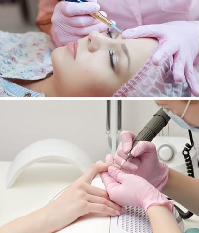 Rękawice Nitrylowe 100 sztuk / Różowe / Nitrylex Pink - 10 szt. (S 6-7) Rękawice Nitrylowe 100 sztuk / Różowe / Nitrylex Pink - 10 szt. (S 6-7)