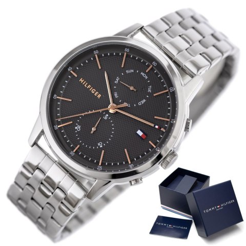 ZEGAREK MĘSKI TOMMY HILFIGER 1710431 EASTON + BOX ZEGAREK MĘSKI TOMMY HILFIGER 1710431 EASTON + BOX