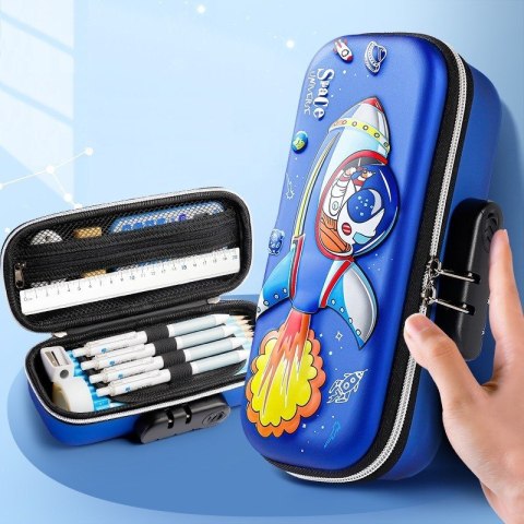 DUŻY PIÓRNIK WIELOFUNKCYJNY ZAMYKANY NA KOD RAKIETA PR11