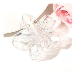 SPINKA DO WŁOSÓW KLAMRA XL KWIAT OPALIZUJĄCY 7,5CM X 8CM SP317B